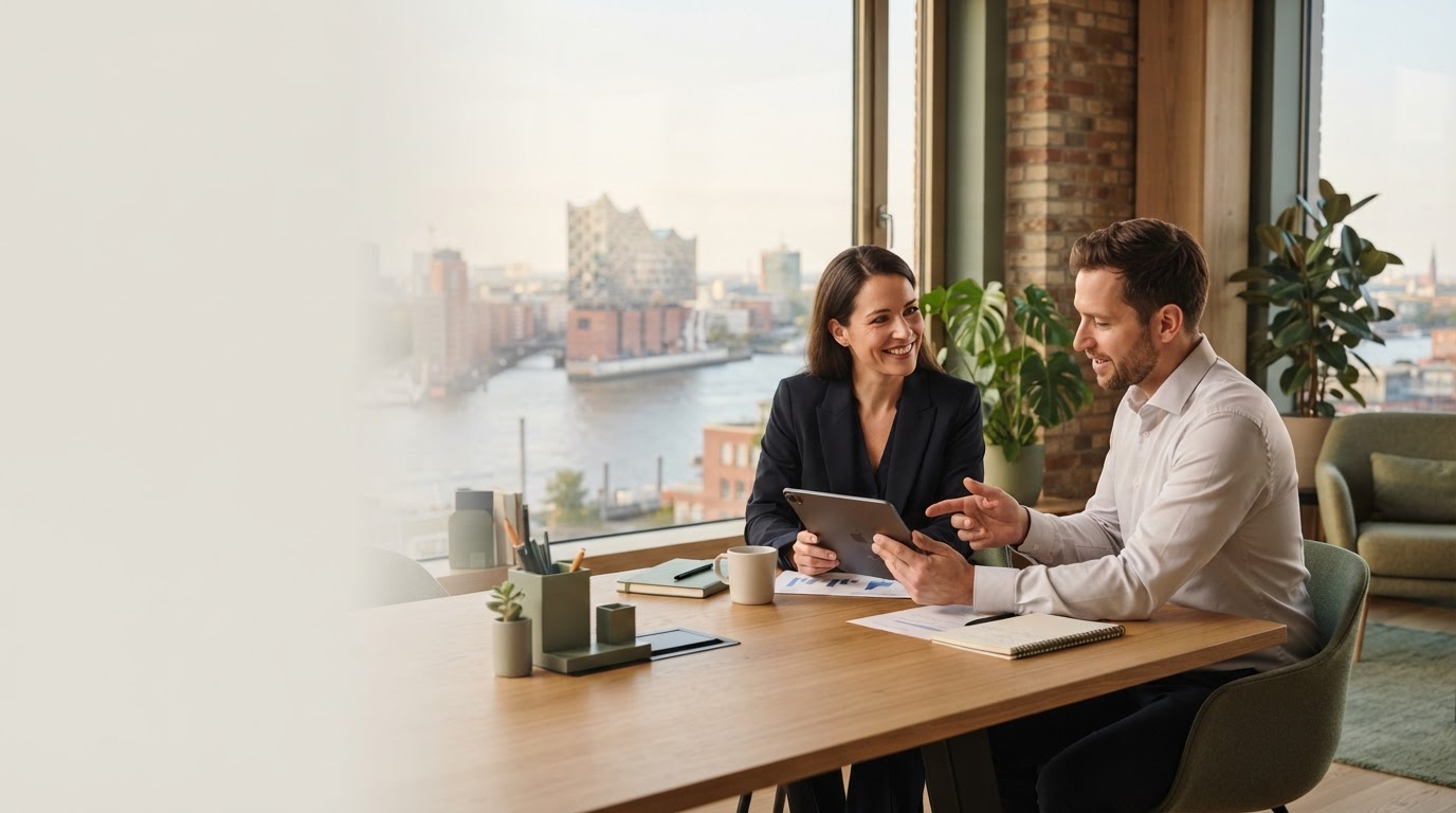 Aura Soar Team bei der Analyse von Finanzdaten